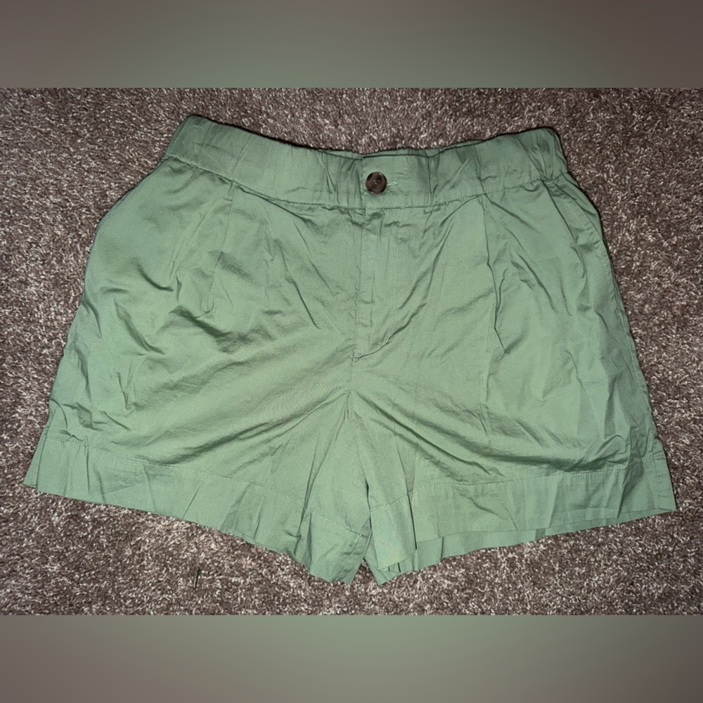 A New Day Tailored Sage Green Women's Shorts